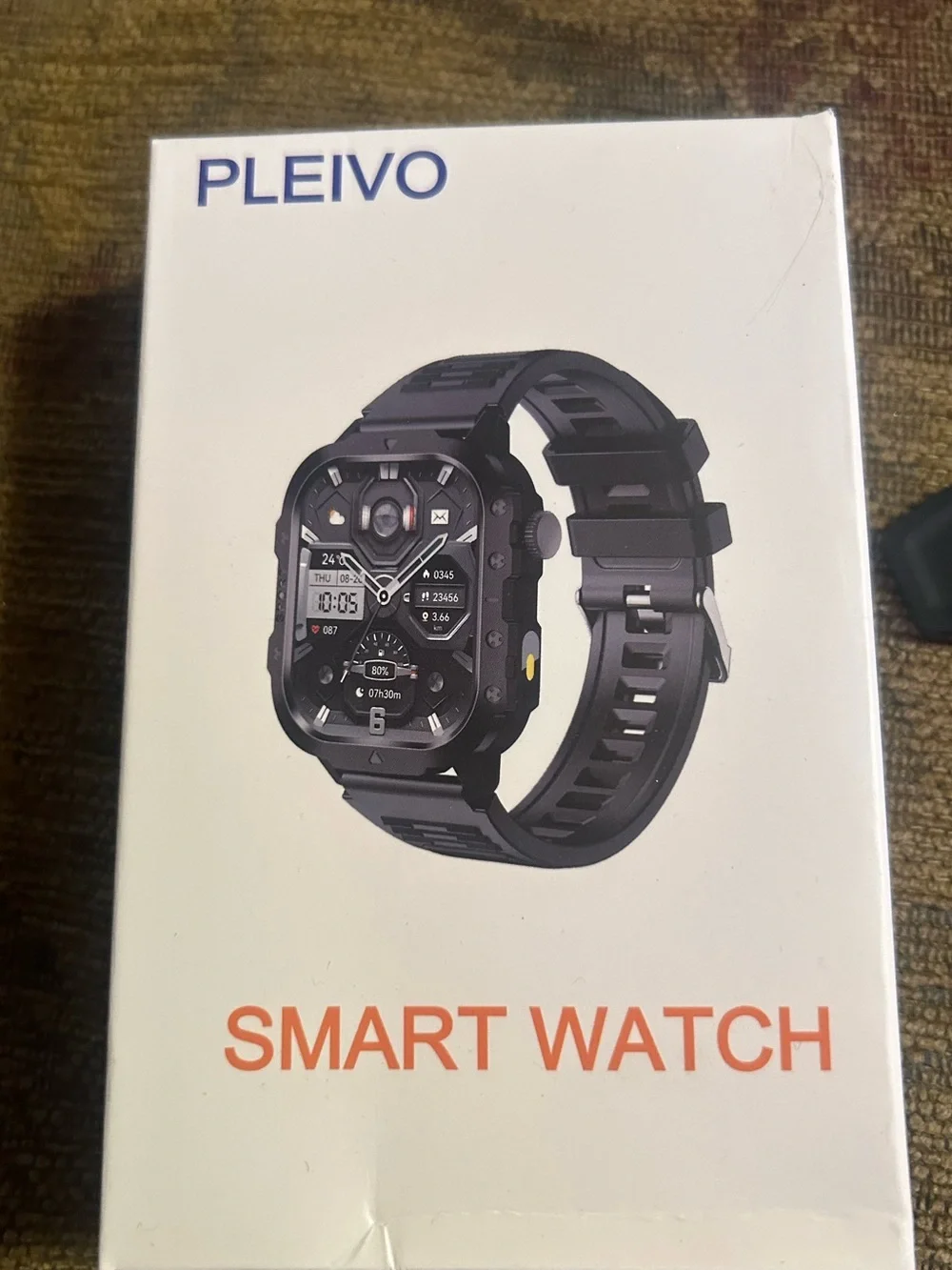 3 lot PLEIVO Smart Watch NEW black Sports Mode, Sleep Monitor,Wireless Calls